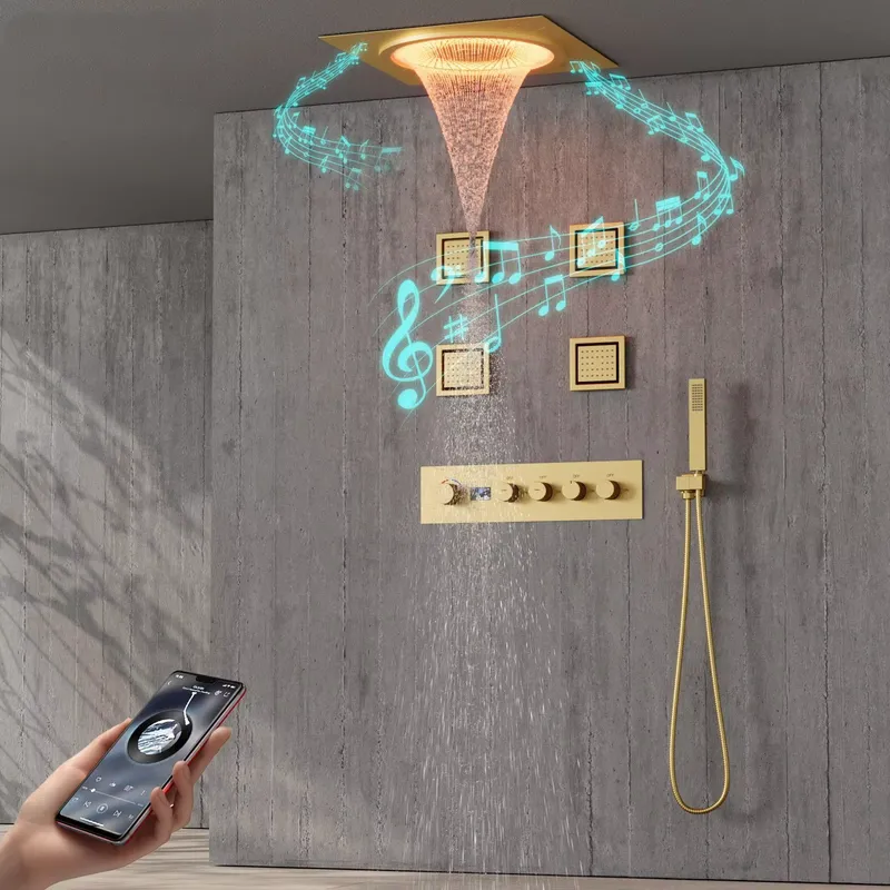 Smart LED Shower Set Bathroom  - огляд і ціна Spa & Wellness Paradies Braunschweig