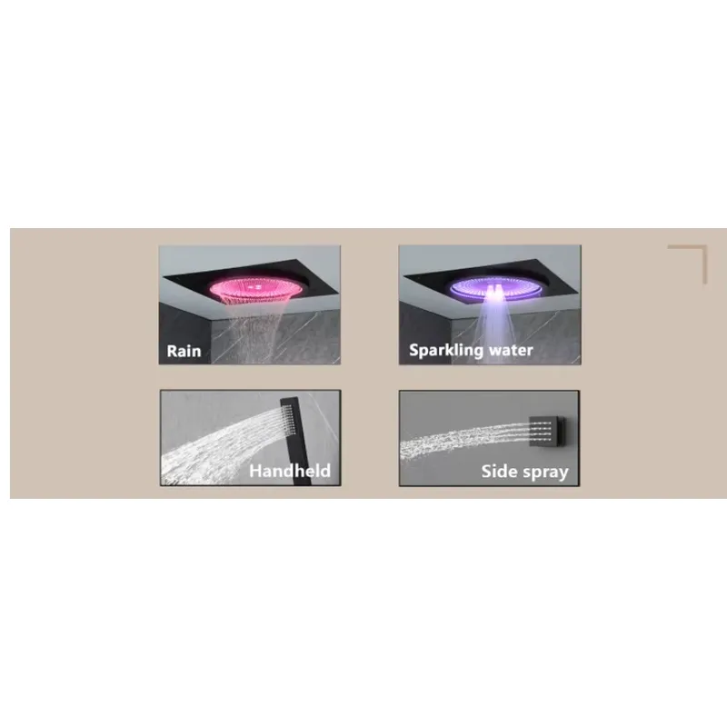Smart LED Shower Set Bathroom  - огляд і ціна Spa & Wellness Paradies Braunschweig