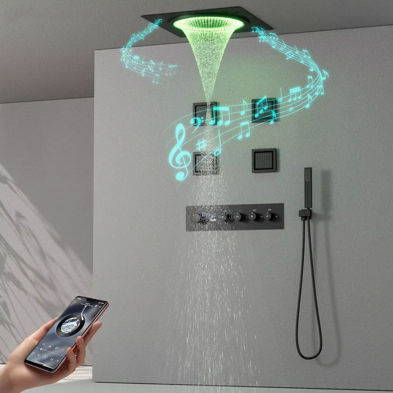 Smart LED Shower Set Bathroom  - огляд і ціна Spa & Wellness Paradies Braunschweig