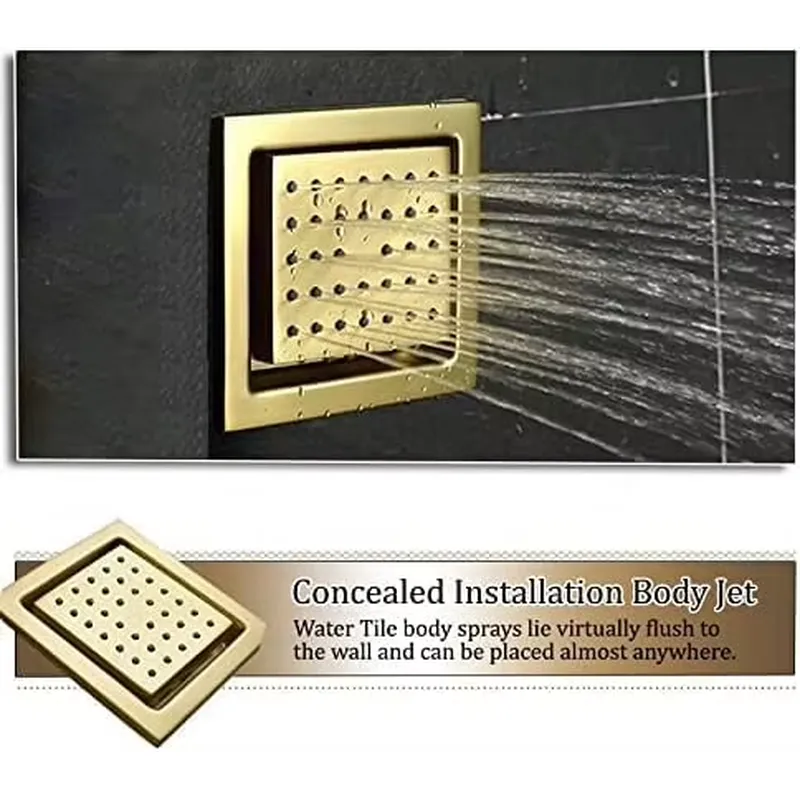 Smart LED Shower Set Bathroom  - огляд і ціна Spa & Wellness Paradies Braunschweig