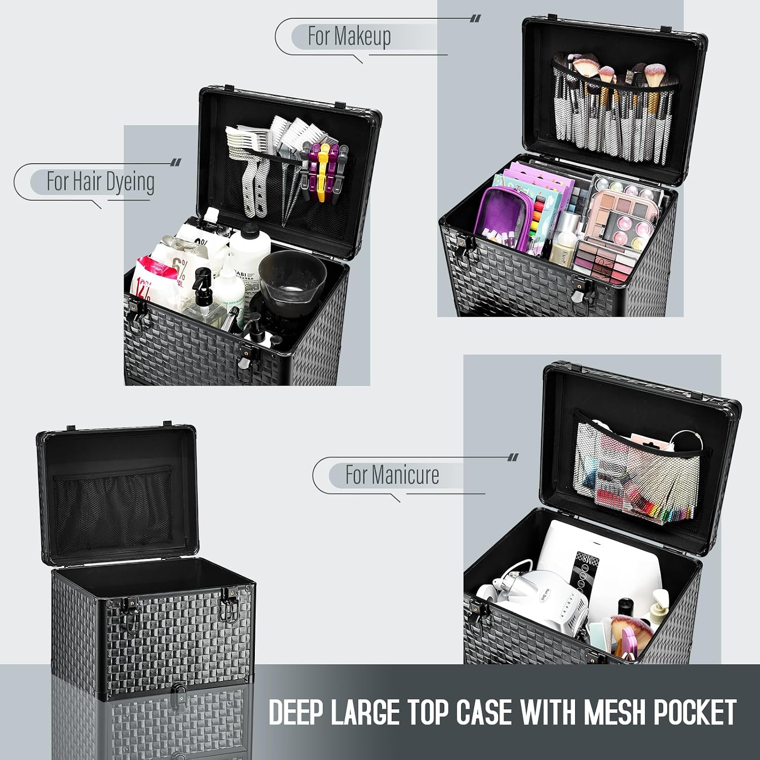 Rolling Salon Cart with 3 Draw - огляд і ціна Spa & Wellness Paradies Braunschweig