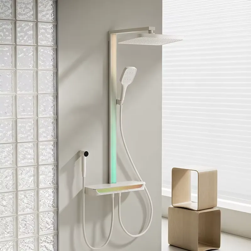 Brass Digital Waterfall Shower - огляд і ціна Spa & Wellness Paradies Braunschweig