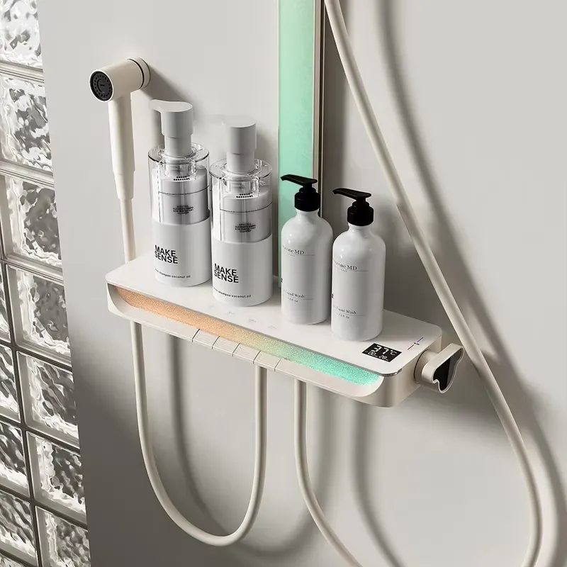 Brass Digital Waterfall Shower - огляд і ціна Spa & Wellness Paradies Braunschweig